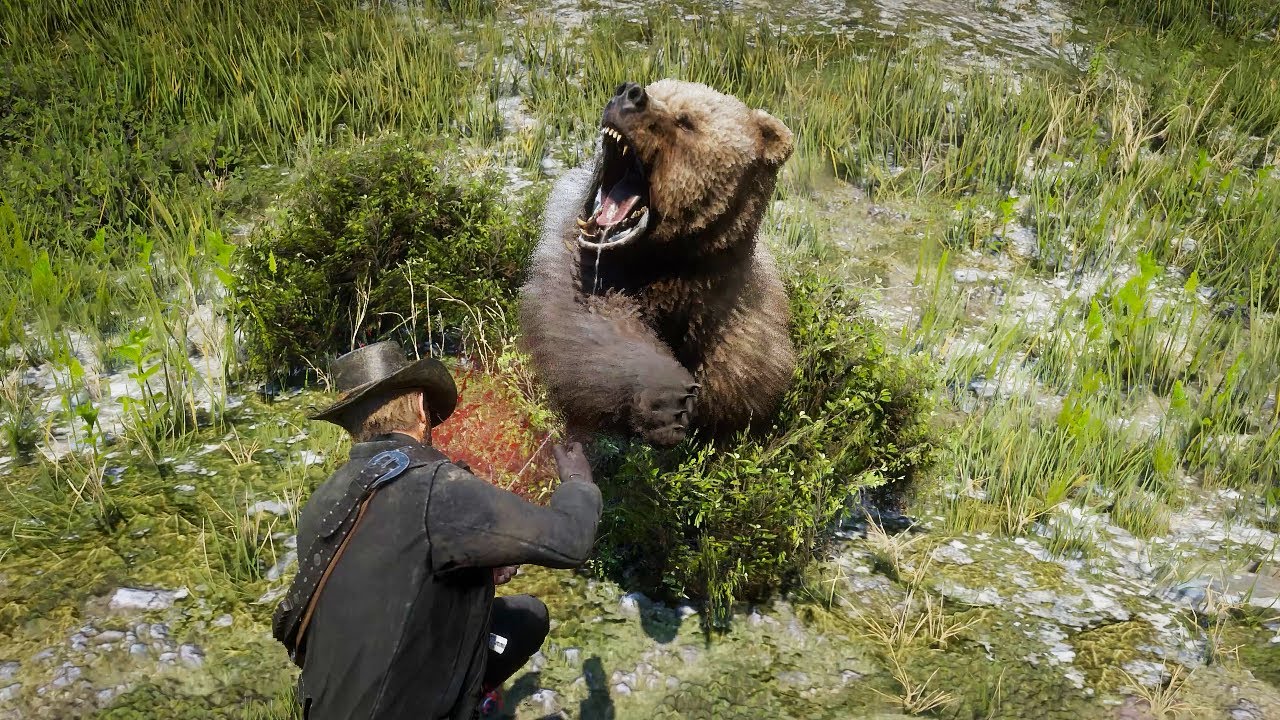 RDR 2 - Epic Animal Attacks & Ragdolls Compilation [Euphoria Physics]