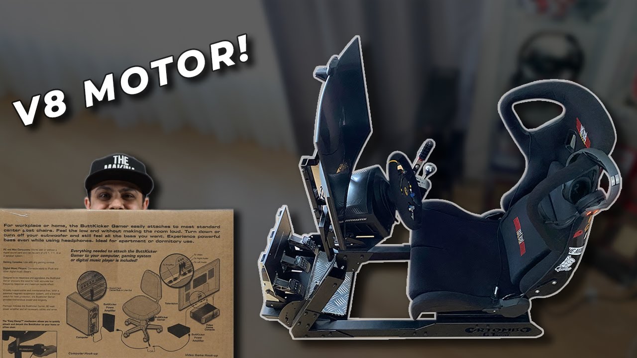 BU SİMÜLASYON V8 MOTOR GİBİ SALLIYOR! | BUTTKICKER GAMER2