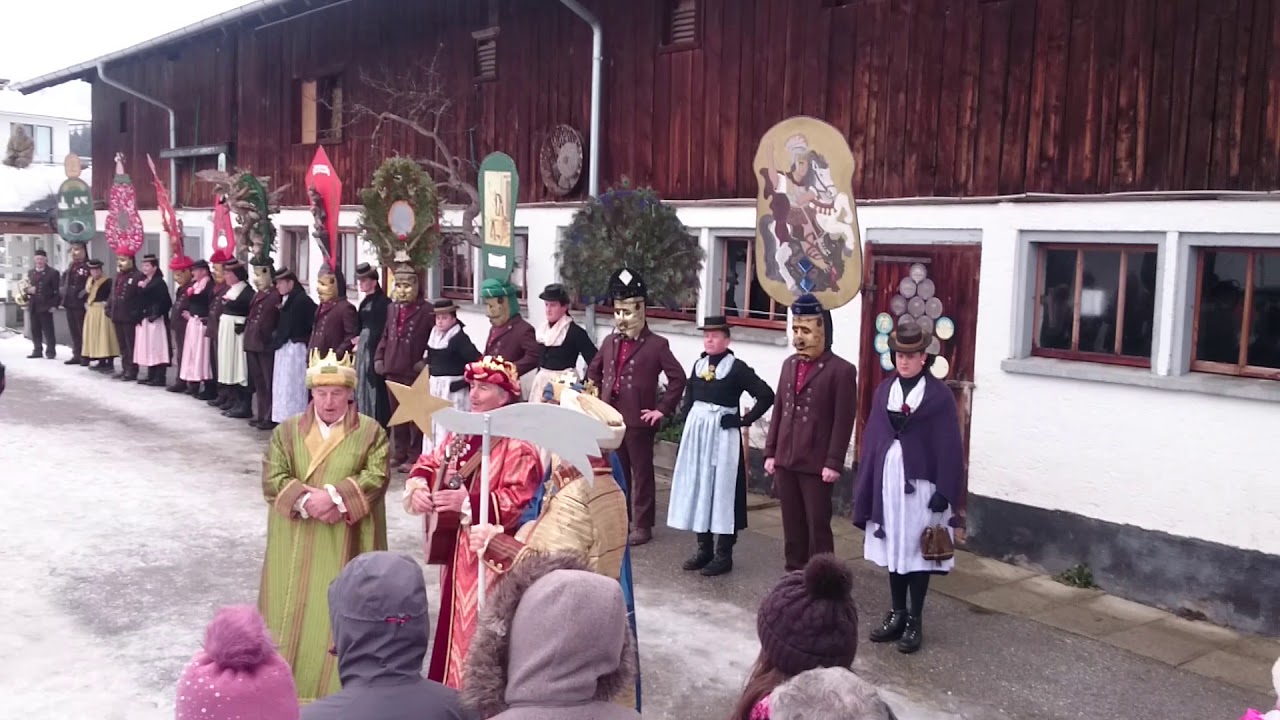 Perchten am Urlsberg Goldegg im Pongau 2018