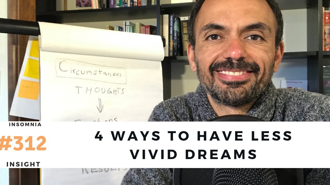 Insomnia insight #312: Vivid dreams - where they come from and how to have solid sleep