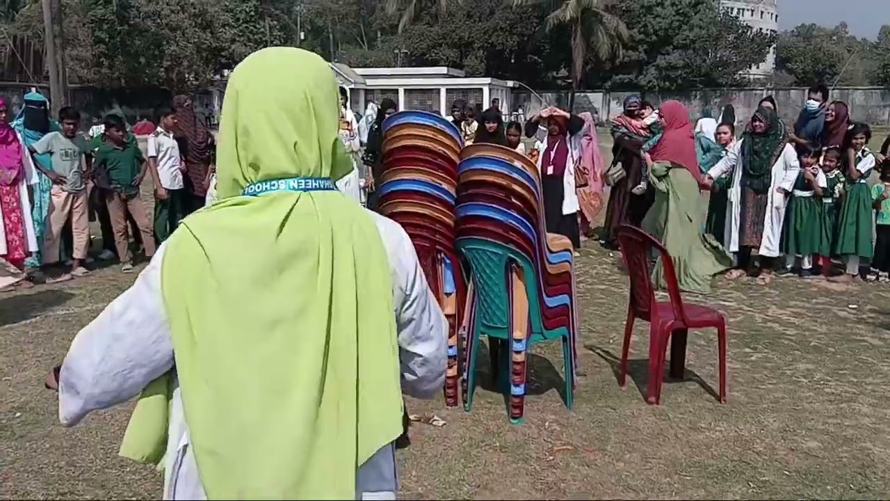 মৌচাক, গাজীপুর শাহীন স্কুলের শিক্ষার্থীদের অভিবাবকদের মজার খেলার আয়োজন। @SalahuddinSumon  #viral 