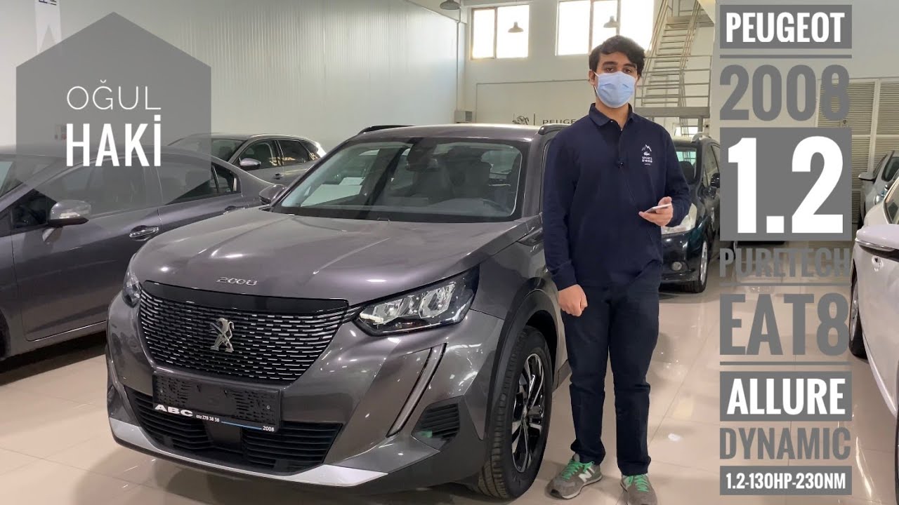 Peugeot 2008 Allure Dynamic İnceleme|2020|1.2 PureTech-130hp-230nm|EAT8|EB2DTS|Oğul Haki