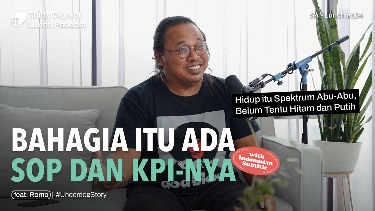 Lunch #104: Nilai-nilai Hidup yg Abadi & Sederhana (Plot Twist Semesta) feat. Dedy Vansophi