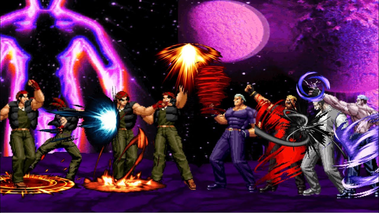 [KOF MUGEN] SUPER RALF TEAM VS SUPER YAMAZAKI TEAM