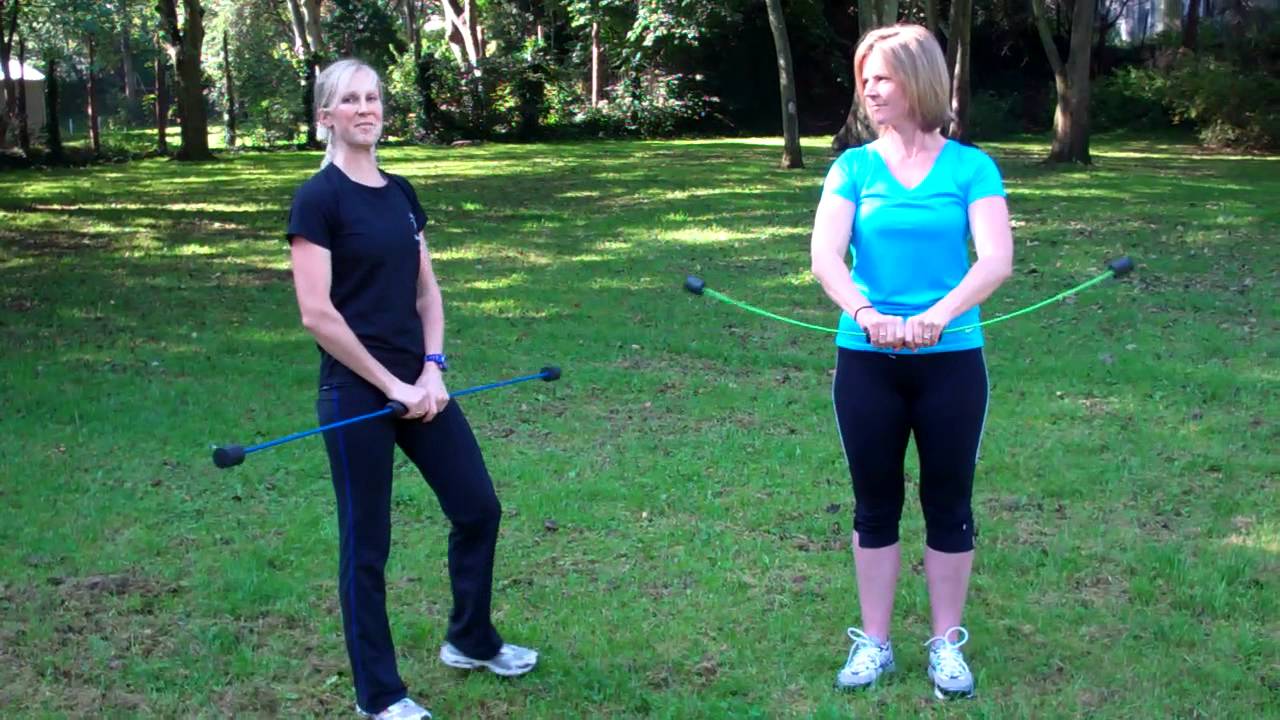 Flexi Bar Posture & Fat Burning Exercises