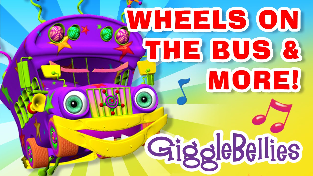 Wheels On The Bus, Old MacDonald, and Happy & You Know It | GiggleBellies