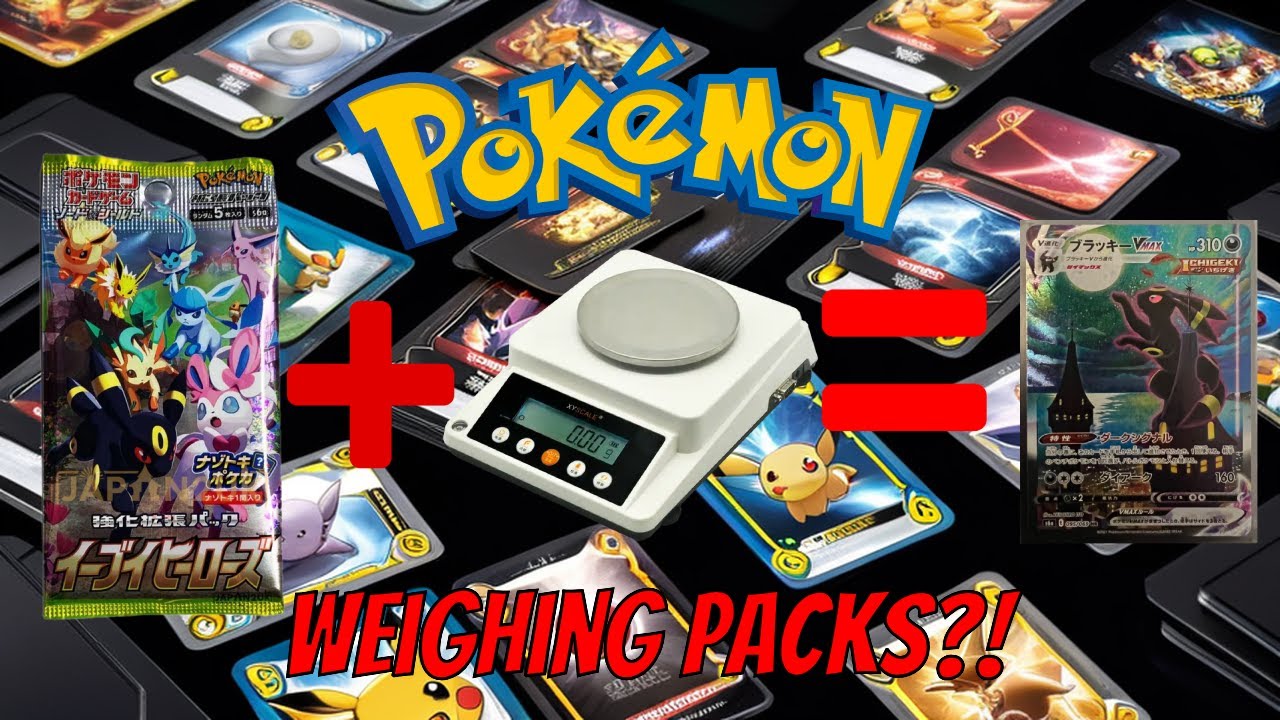 We can weigh Korean Pokemon Packs?! Pokemon Market Investing