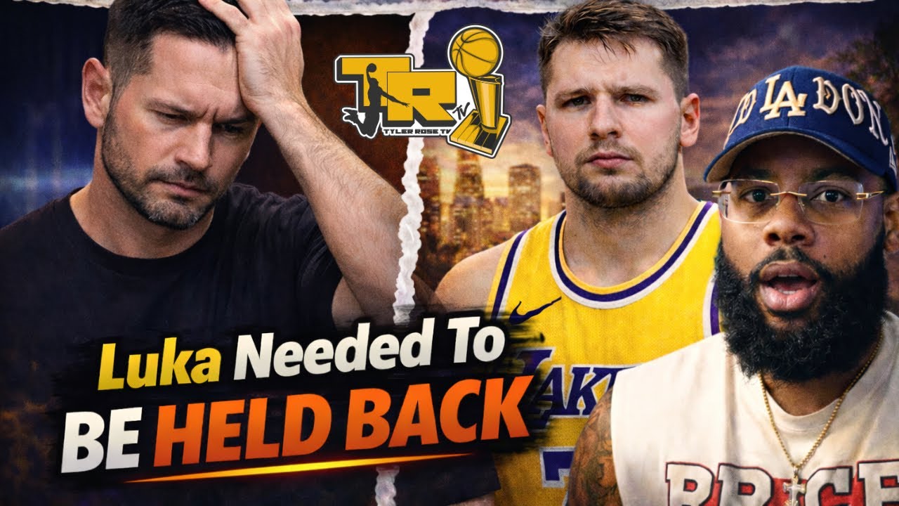 Luka Doncic Had To Be HELD BACK After Heated Exchange With JJ Redick 😳