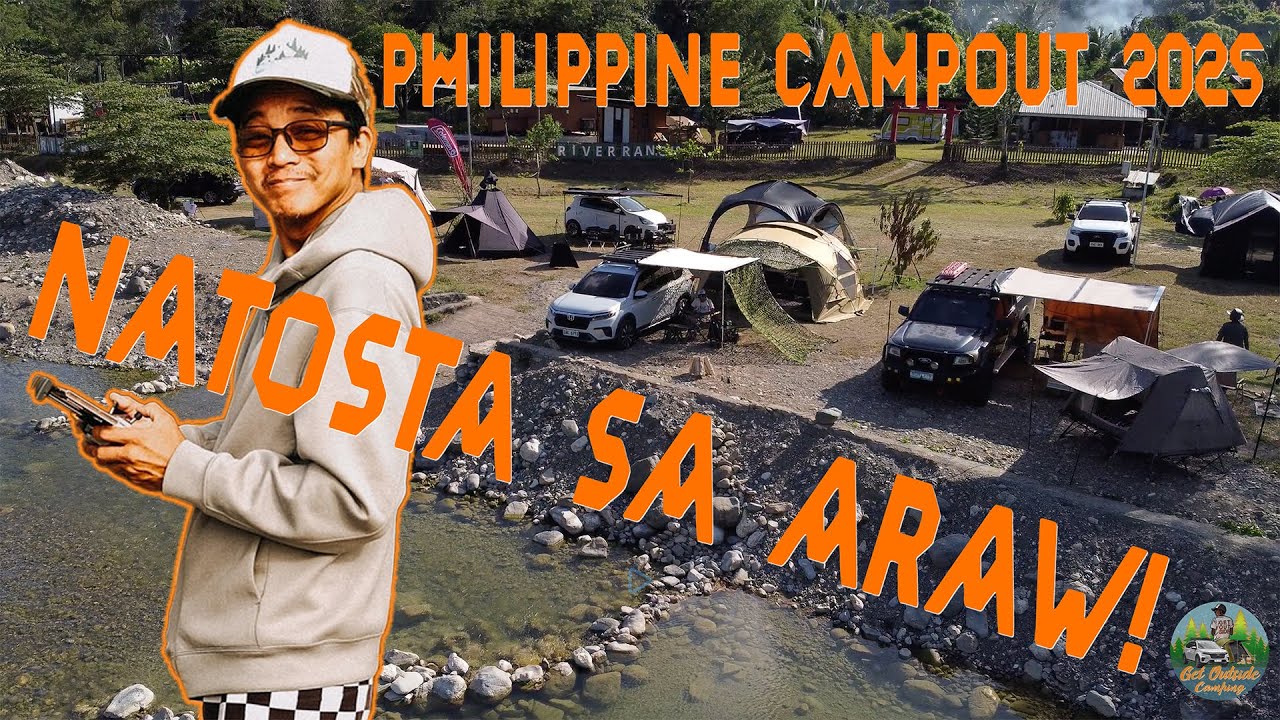 Natosta sa Araw sa Philippine Campout 2025! | River Ranch | Honda BRV | Shincecrave Tent