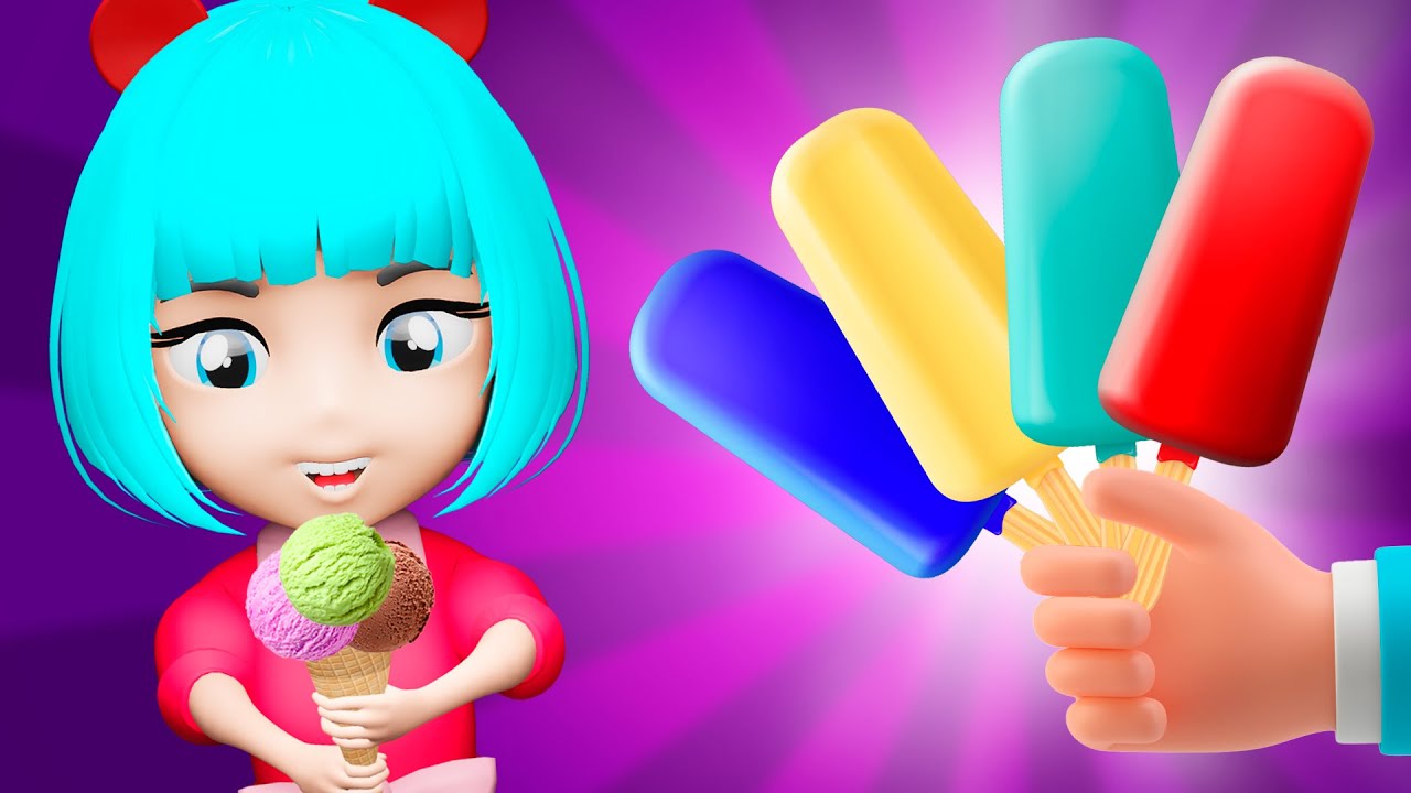 Детская Песенка про Мороженое и Леденцы | Мультики для Малышей & Lights Kids Детские Песни