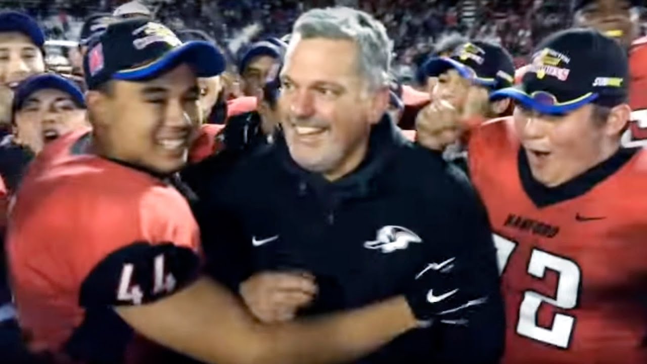 Hanford High wins D-III championship 42-28 over SJM