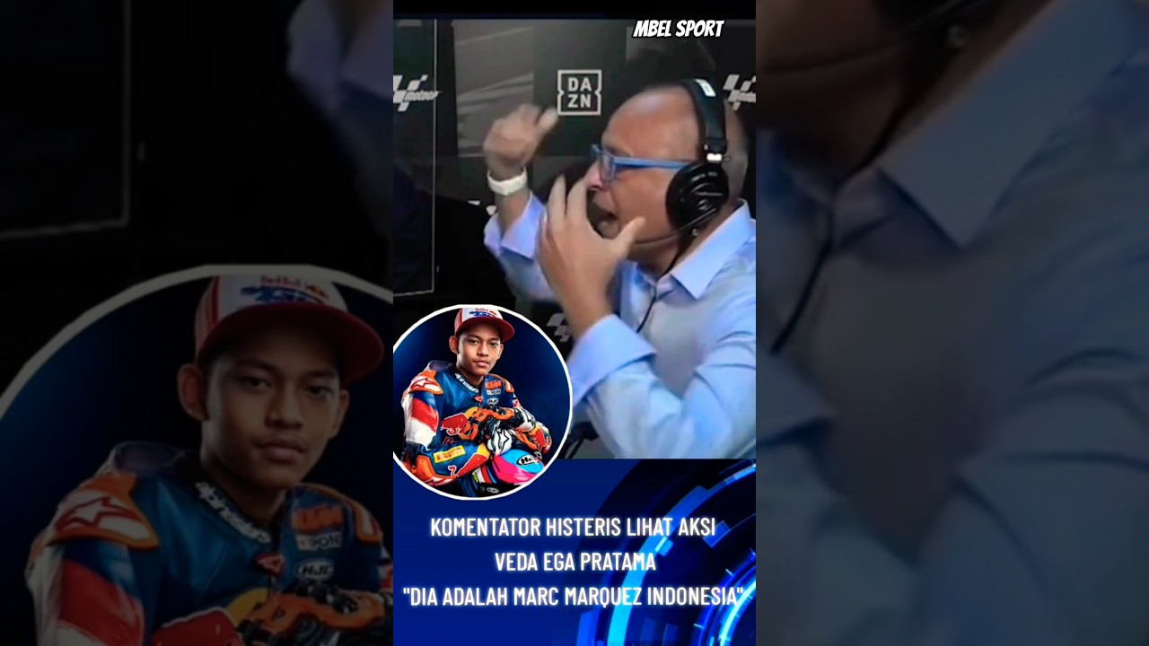 Commentators were hysterical watching Veda Ega Pratama's 