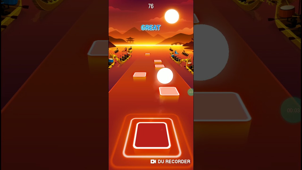 Tiles Hop: EDM Rush! 3D Online Android and iOS Game play. Hard #2
