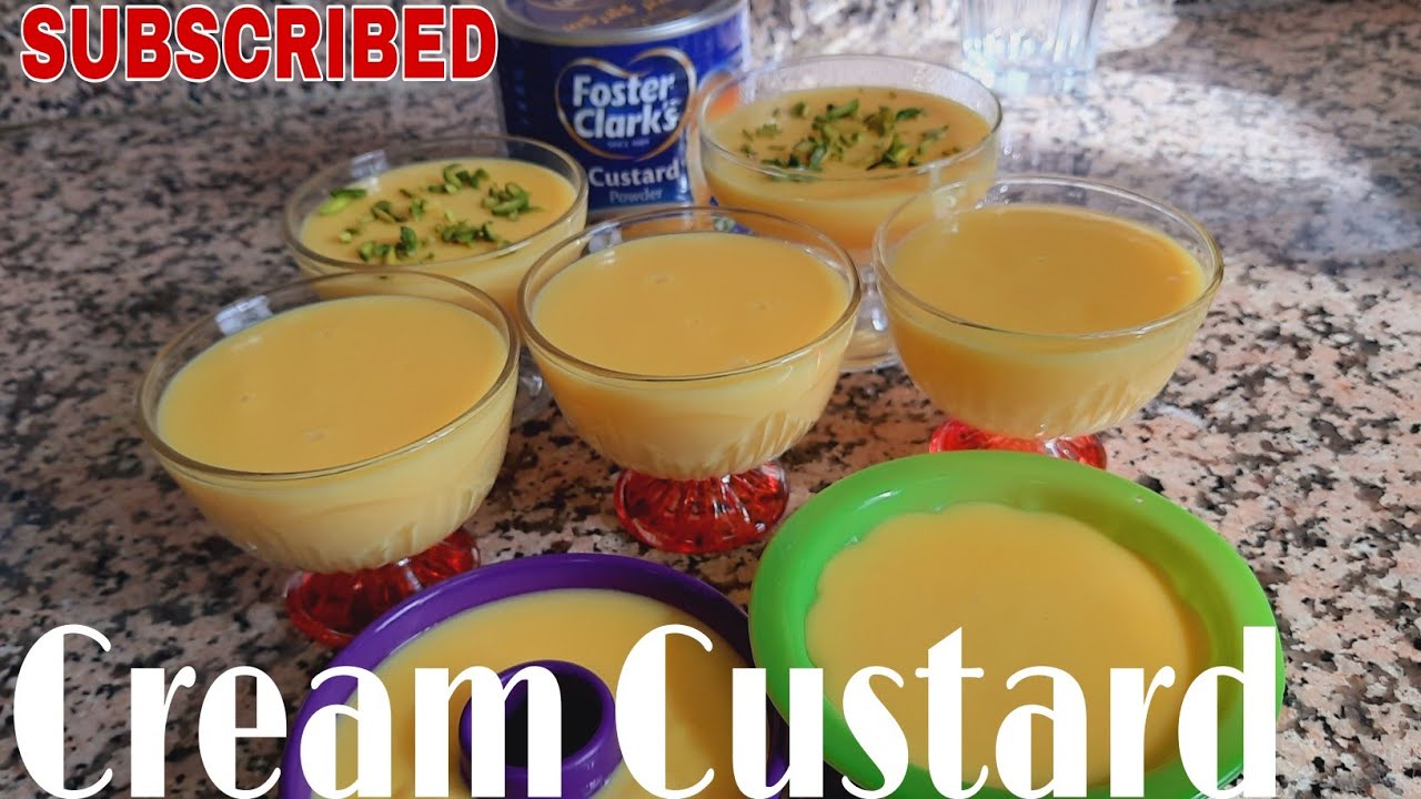 РЕЦЕПТ ЗАВАРНОГО КРЕМА FOSTER CLARK'S ||MARS GAMBOA