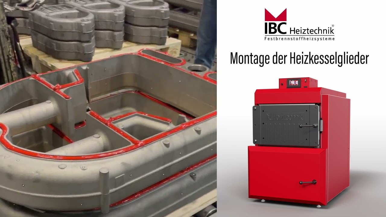 Produktion des ersten IBC Holzvergasers GK-7K öko aus Gusseisen in der Giesserei WESO Aurorahütte