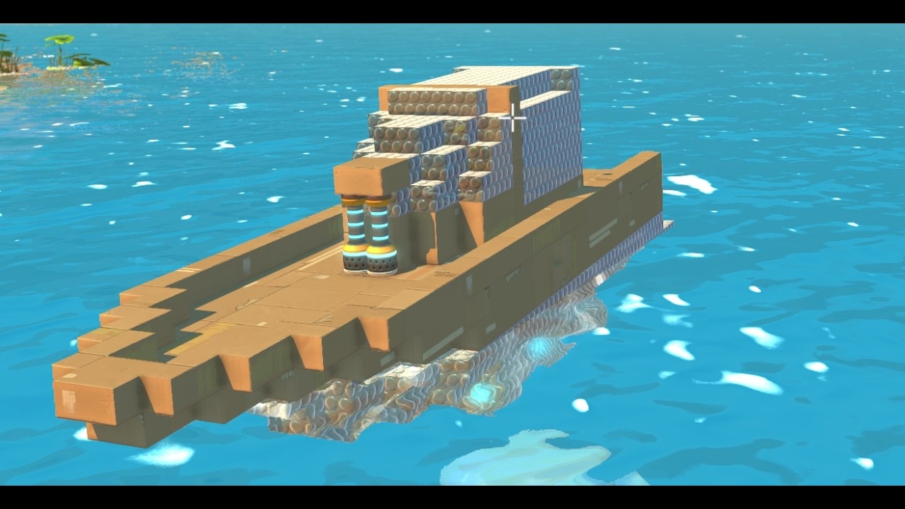 Scrap Mechanic | Лодка