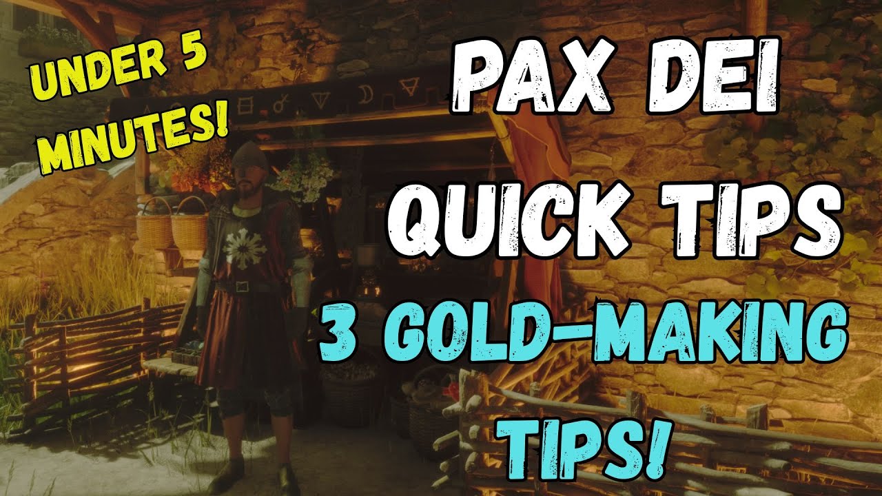 Советы Pax Dei: 3 совета по добыче золота
