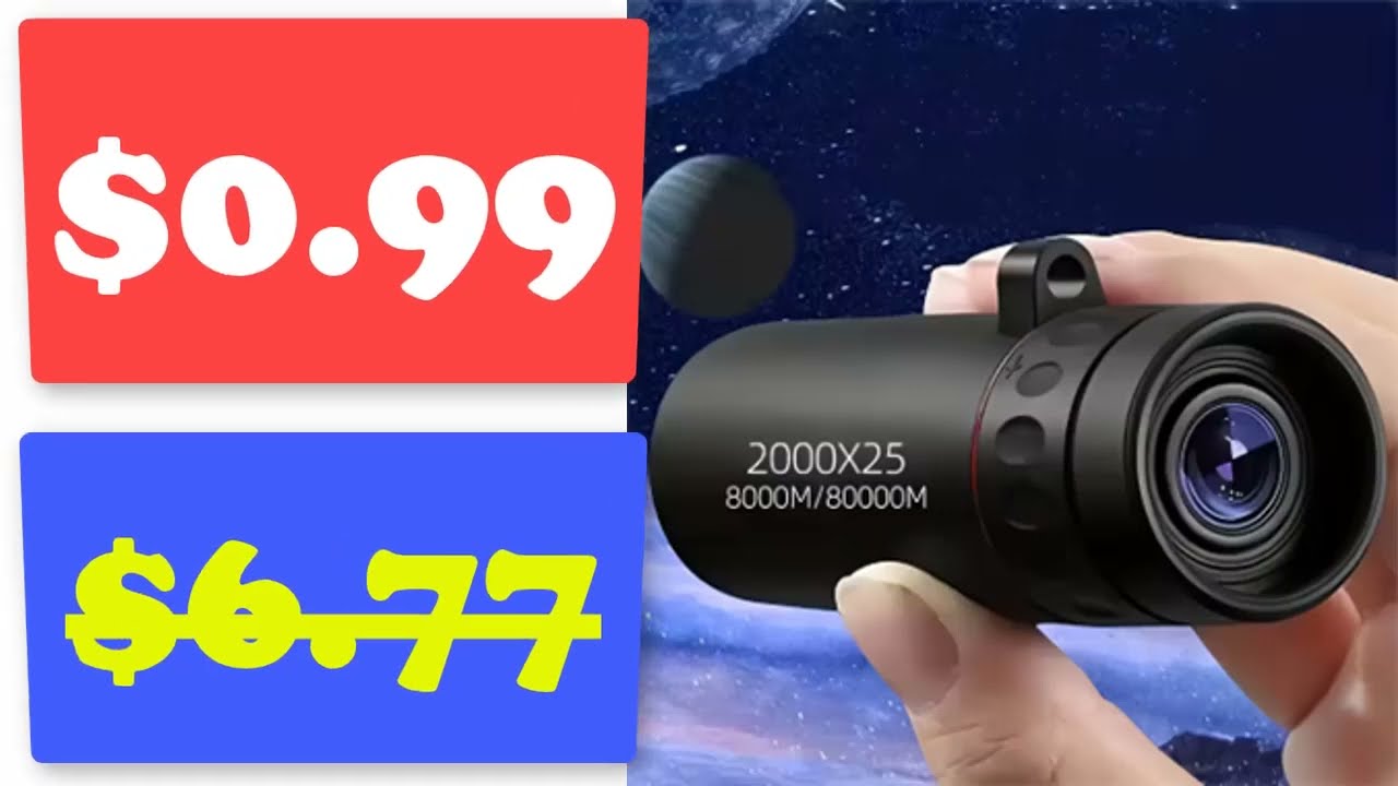 Best Price Aliexpress Monocular Telescope Compact Portable Travel Hiking Fishing Camping Stargazing