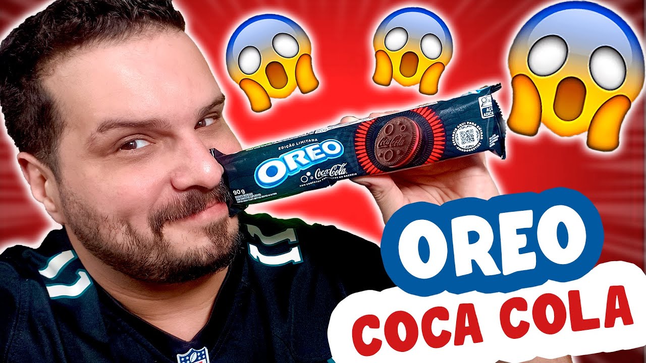 PROVANDO A NOVA OREO SABOR COCA COLA !!!!!!!!!!!!!!
