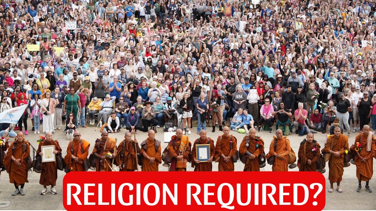 Walk for Peace | Do You Have to Be Religious to Be Buddhist?