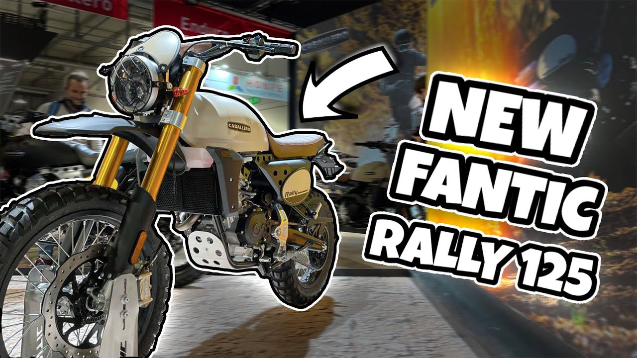 Nuova FANTIC CABALLERO 125 RALLY 2022 Walkaround Eicma 2021