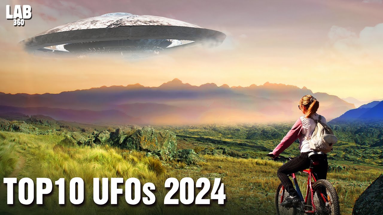 10 najwyraźniejszych obserwacji UFO w 2024 roku