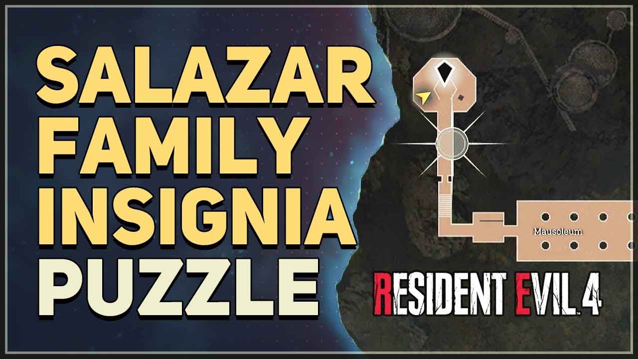 Salazar Family Insignia Puzzle Resident Evil 4 Remake