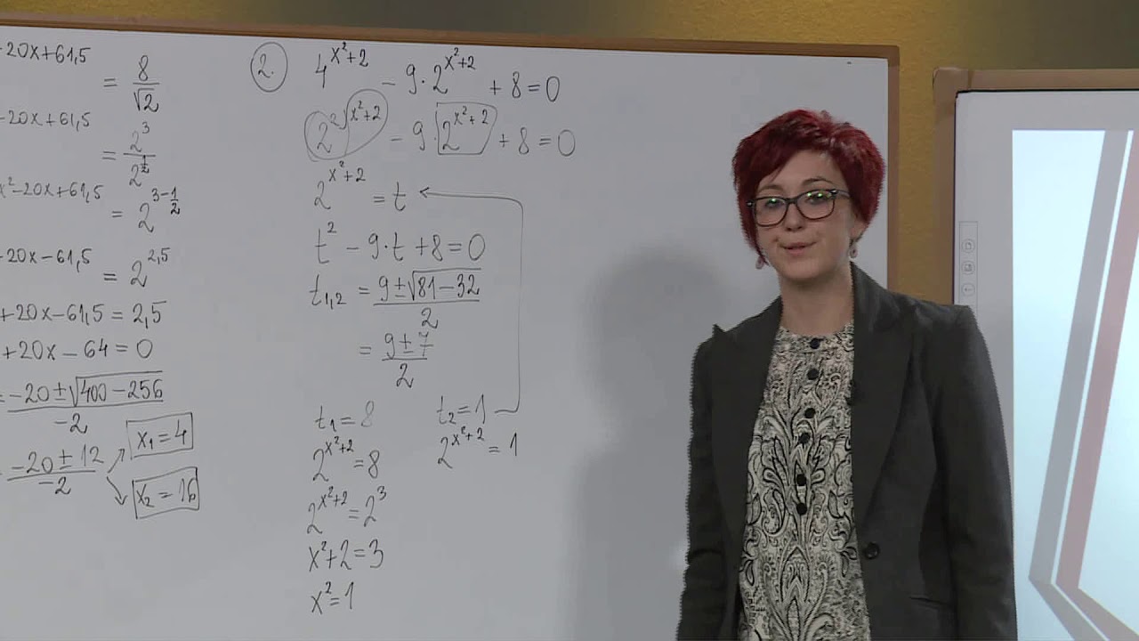Exponenciális egyenletek
