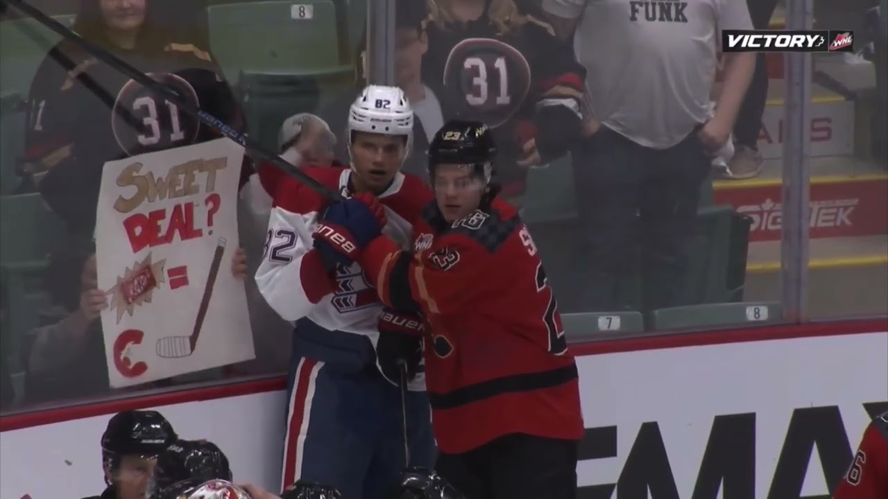 WHL Playoffs Fights & heated moments (Round 1 Game 2&rsquo;s)