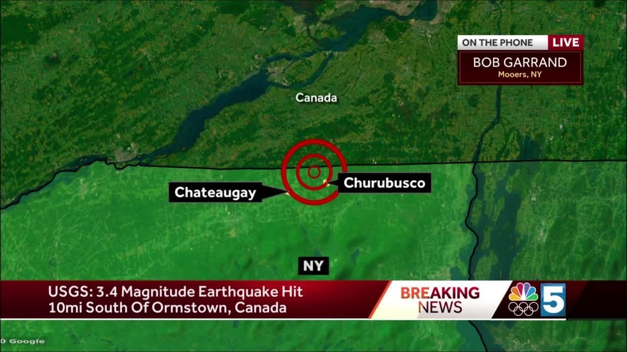 3.3 magnitude earthquake shakes northern New York