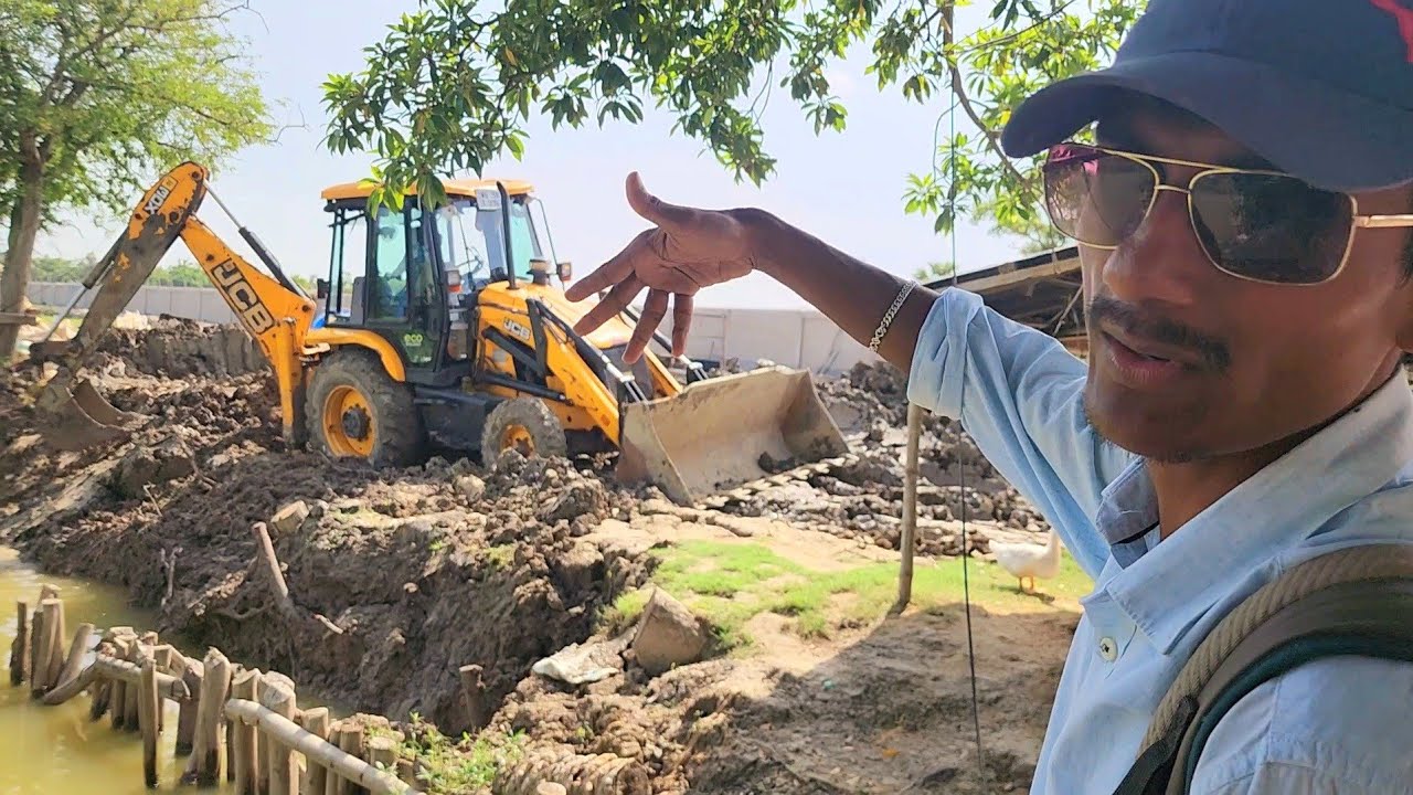 The Pond That Collapsed In Remal Cyclone Was Repaired Today.