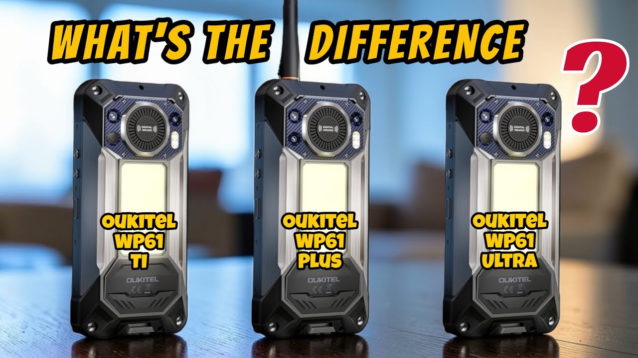 Oukitel WP61 Ultra (VS) Oukitel WP61 Plus (VS) Oukitel WP61 TI &mdash; защищенные телефоны со специальн...