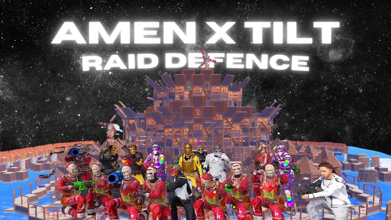 13v55+ Raid Defence | 15,000+ ROCKETS | Defending $150 Bounty | Vital 10x