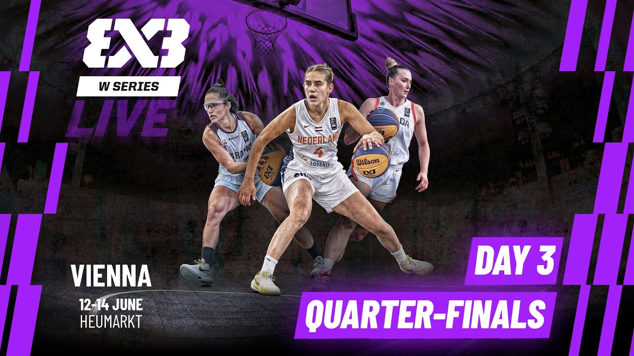 RE-LIVE | FIBA 3x3 Women's Series Vienna Stop 2026 | Quarter-Finals | #3x3Basketball