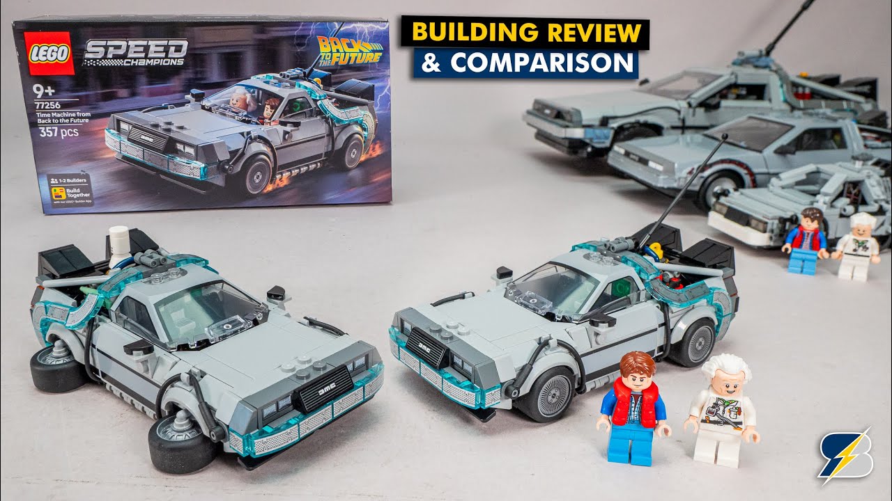 LEGO 77256 Speed ​​Champions Powr&oacute;t do przyszłości Wehikuł czasu &ndash; szczeg&oacute;łowa recenzja i por&oacute;wnanie