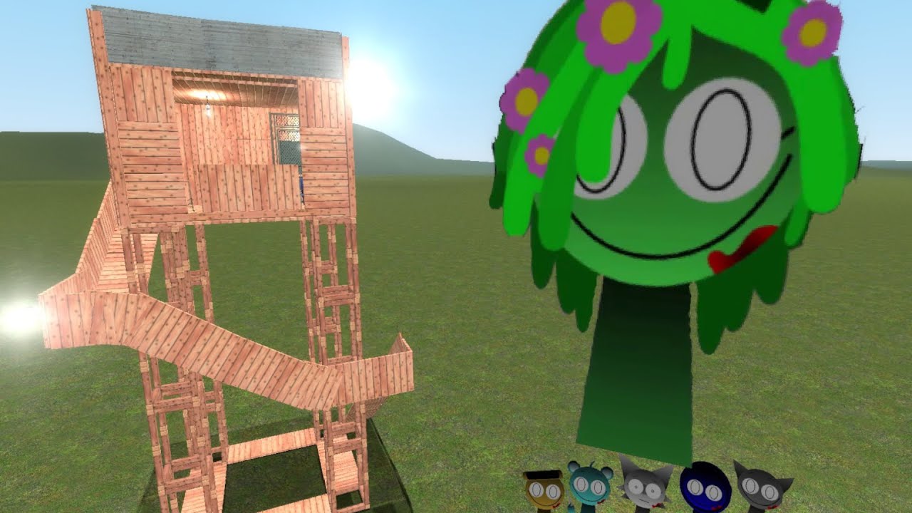 Nightmare Sprunki Vs Tower in Gmod