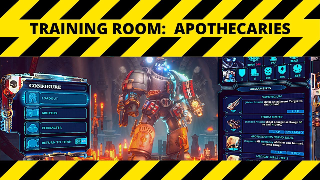 WH40K Chaos Gate: Daemon Hunters - Apothecary Guide