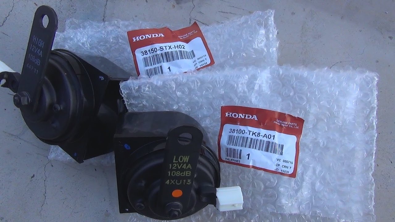 How to upgrade the 9th Gen Honda Accord Horns 2013 2014 2015