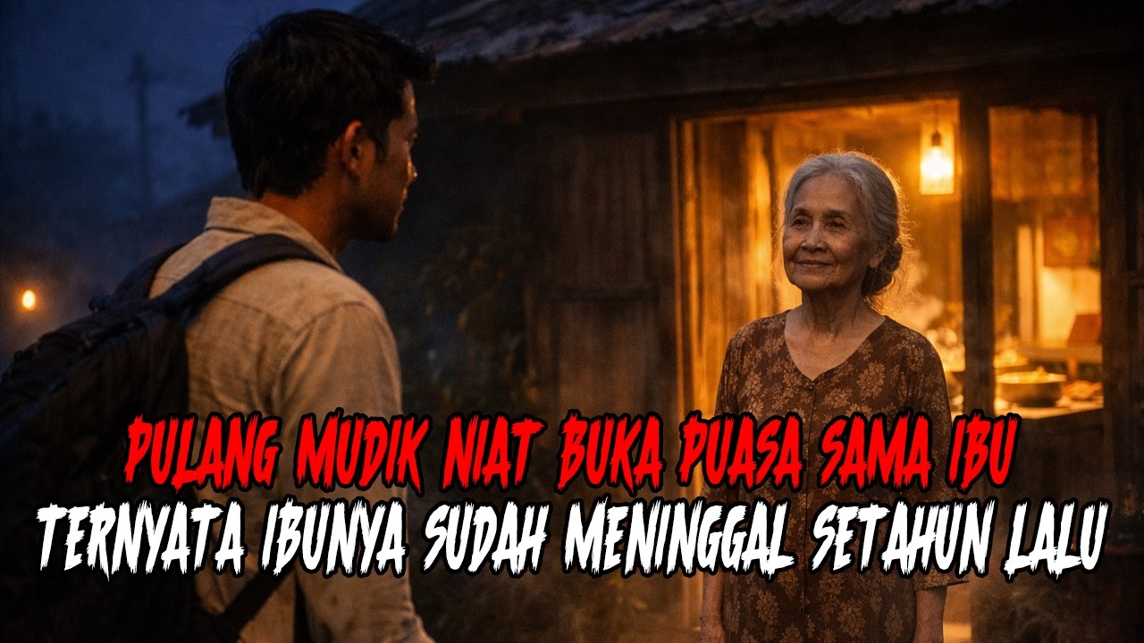 NYATA !! PULANG MUDIK NIAT BUKA PUASA TERNYATA IBUNYA SUDAH MENINGGAL SETAHUN LALU - cerita mistes