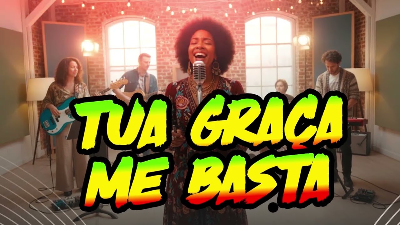 TUA GRAÇA ME BASTA Davi Sacer – Música Oficial 2025 | Louvor Poderoso Reggae Roots