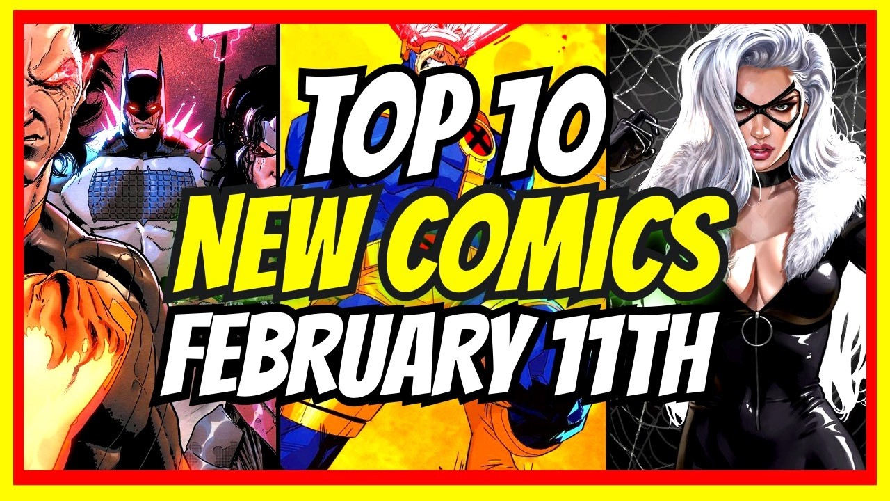 Топ-10 новых комиксов этой недели 🔥 NCBD Неделя 6 2026