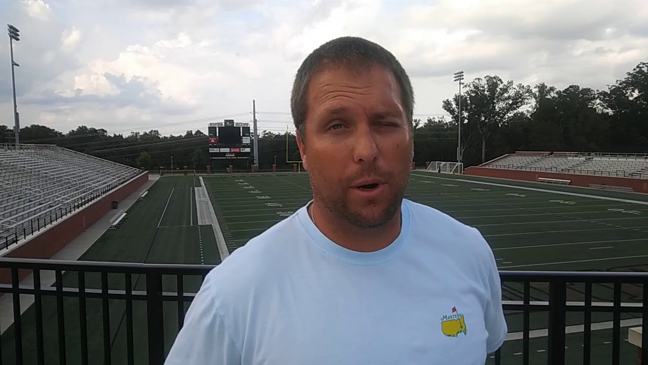 River Bluff football coach Blair Hardin