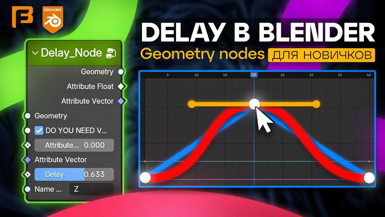 DELAY - ЗАБУДЬ ПРО ГРАФИКИ В BLENDER!