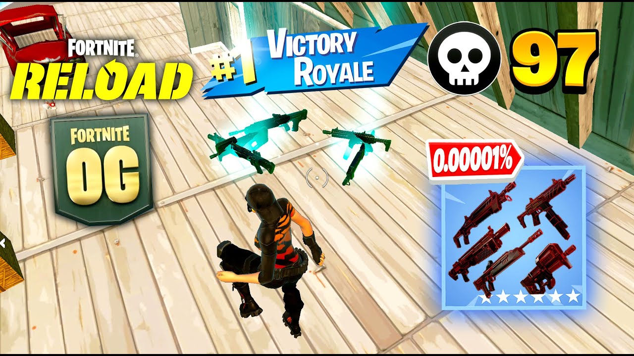 OG Fortnite Reload | High Kill Gameplay | Keyboard & Mouse