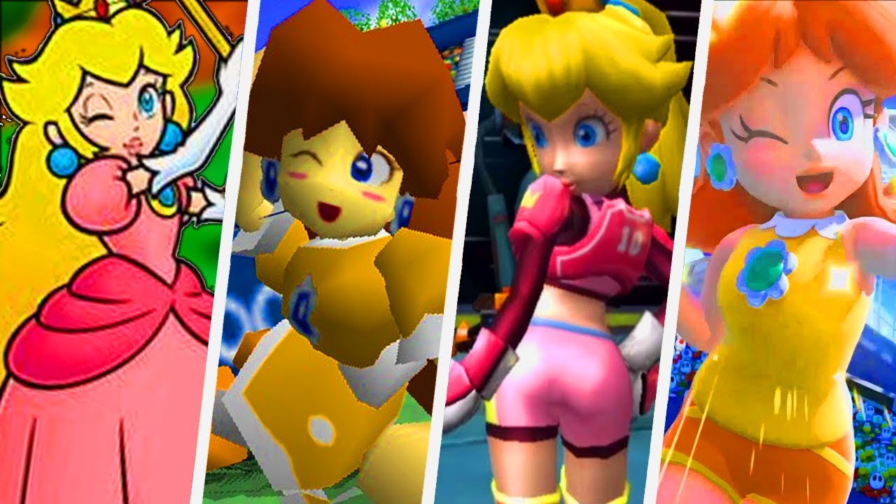 Evolution of Peach & Daisy's Voice in Super Mario Games (1996 - 2017)