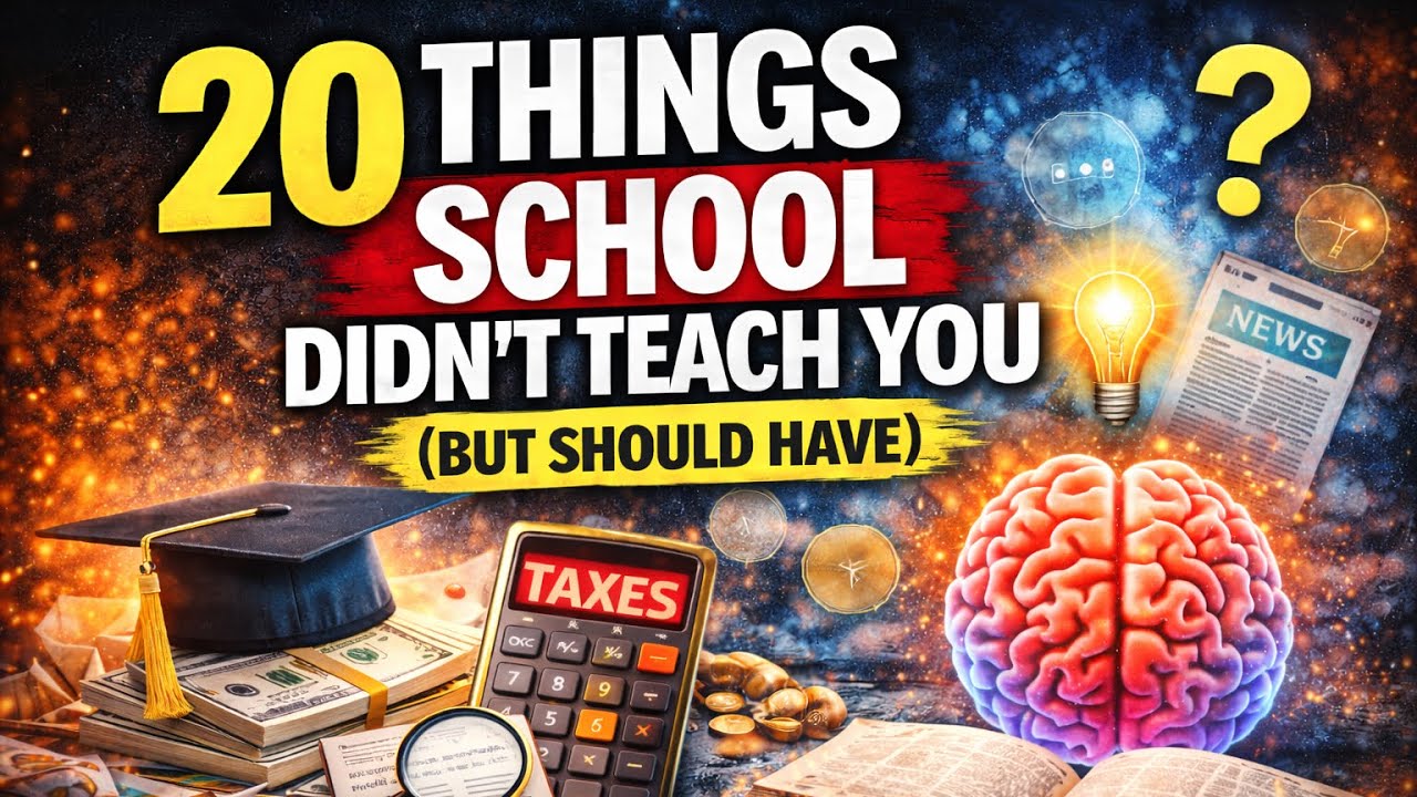 20 Things School Didn’t Teach You (But Should Have)