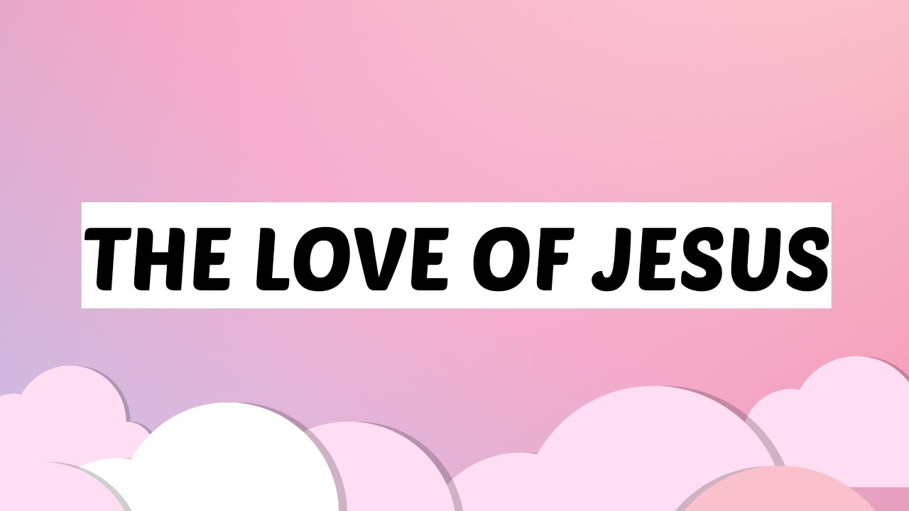 The Love of Jesus | Minus one with lyrics | Piano accompaniment