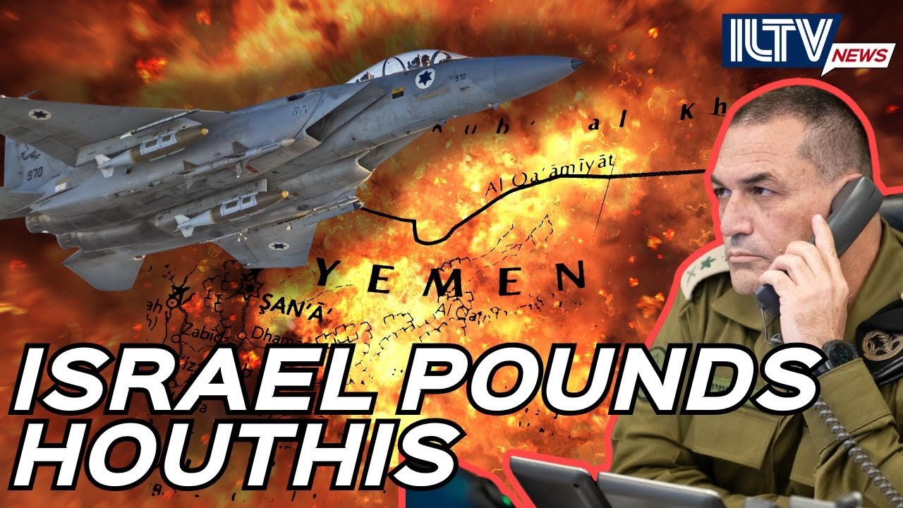 Israel Pounds Houthis After Missile Fired at South