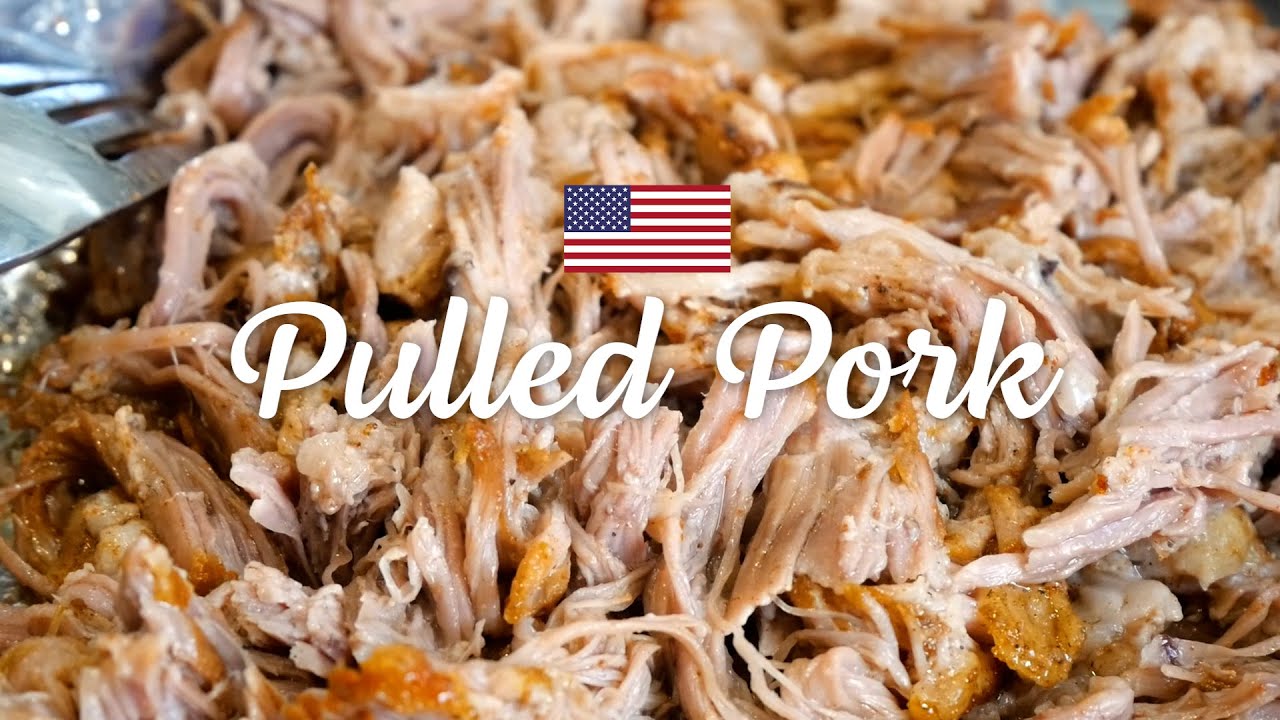 【極やわ♡簡単】アメリカのBBQ料理「プルドポーク」を作ってみた｜クリスマス、おもてなし料理にも♪