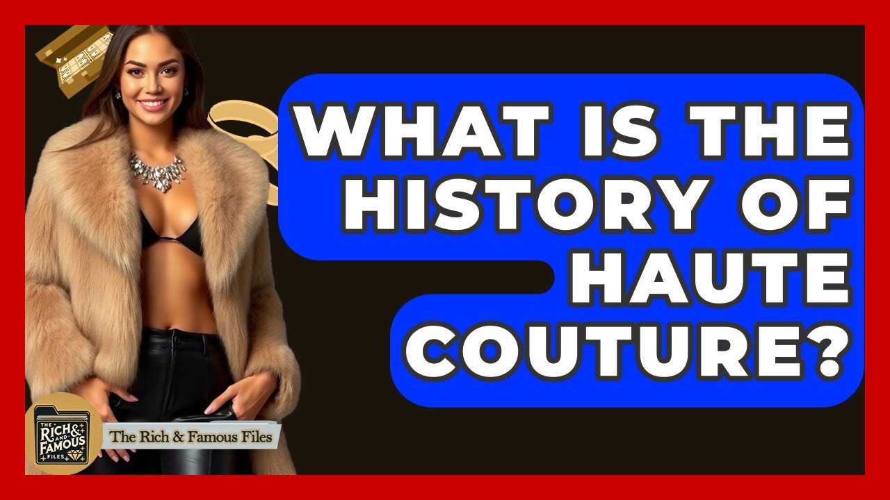 What Is The History Of Haute Couture? - The Rich And Famous Files